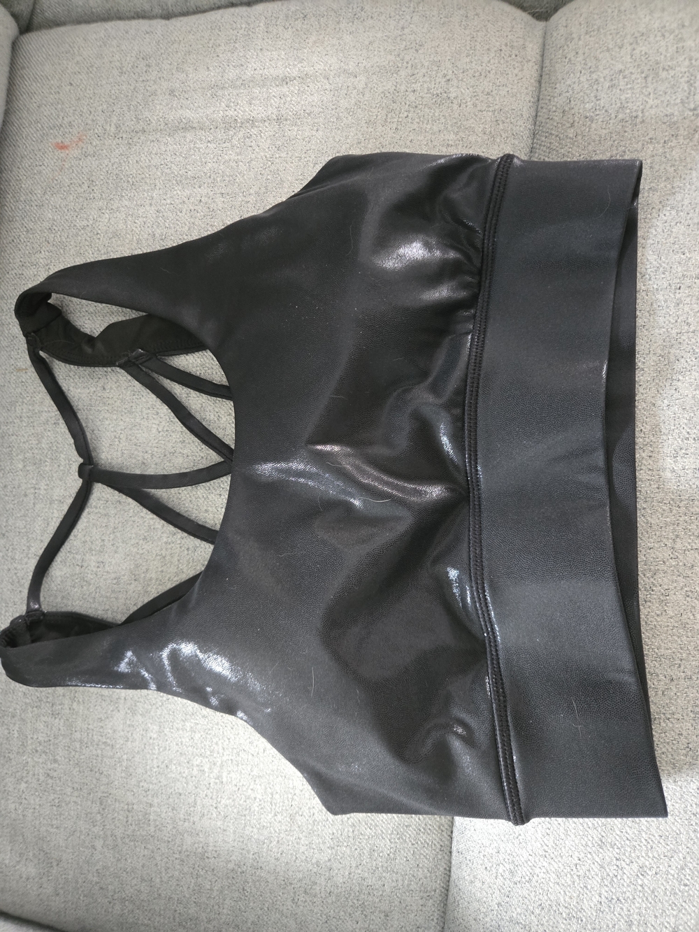 Crowned Athletics Black Onyx Sports Bra